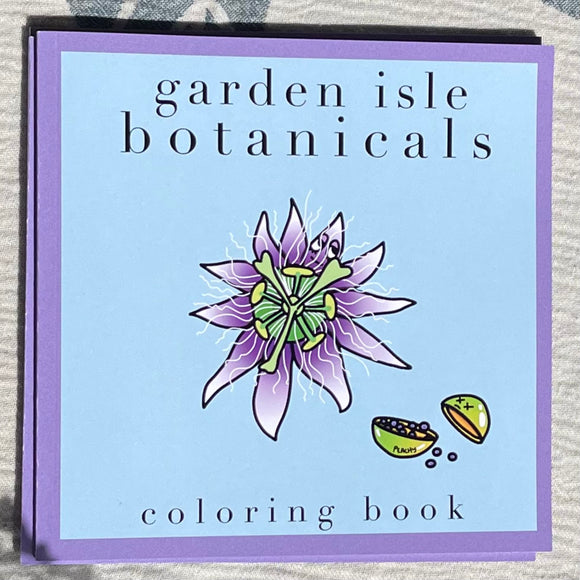 Garden Isle Botanicals - Coloring Book, Hawaii Plants
