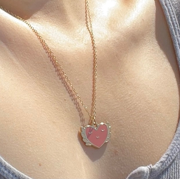 Louis Vuitton Gold Heart Locket Charm