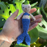 Crochet Mewrmaid - Organic Cotton, Amigurumi, Cat