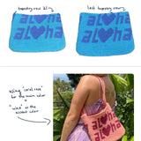 Aloha Aloha Crochet Bag Pattern - Original Design, Tapestry Crochet, Hawaii