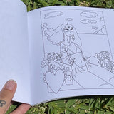 Peachy Kaua’i - Coloring Book, Hawaii Girl Art, Fashionista, Original Character