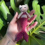 Crochet Mewrmaid - Organic Cotton, Amigurumi, Cat