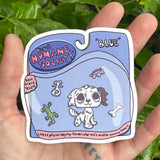 Blue from Kaua’i Humane Society - Sticker, Littlest Pet Shop Style, Adopt a Dog