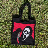 Scream Bag - Tapestry Crochet, Fan Art, Halloween, Horror Movies, Cotton