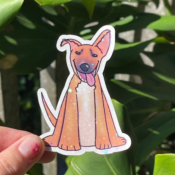 Chief - Dog, Sticker, Cute