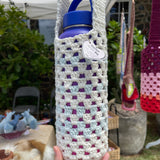 Water Bottle Bag - Crochet Pattern, Granny Stitch, Easy Beginner, Digital Download