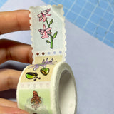 Garden Isle Botanicals - Stamp Washi, Masking Tape, Hawaii Plants, Kauai Flora