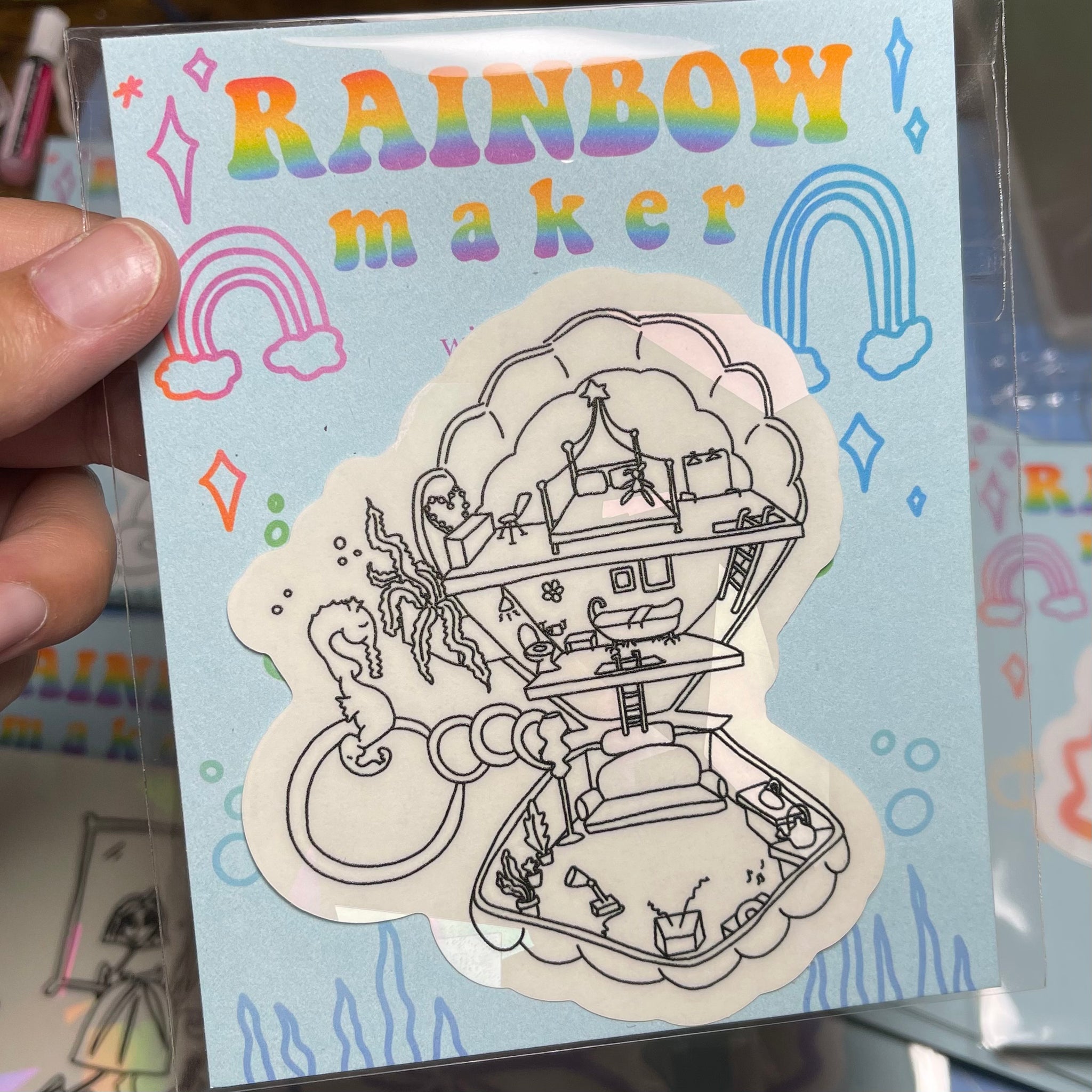 Rainbow Maker Window Decal  The Sun Suncatcher – Mandrake of the Month Club