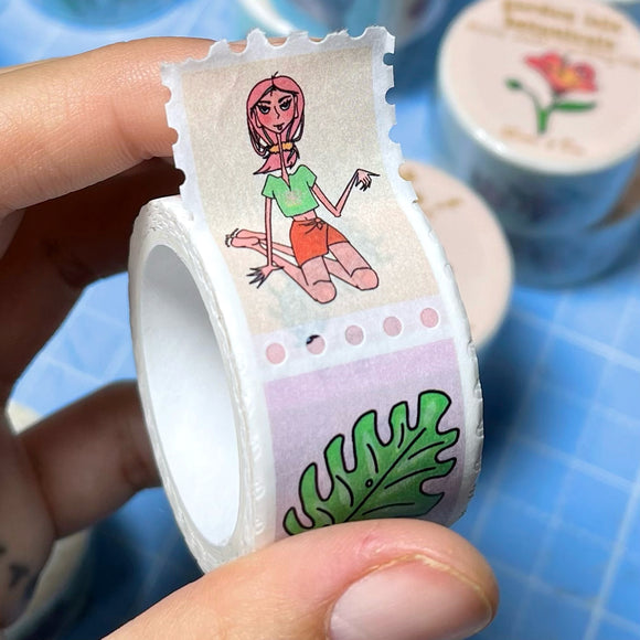 15mm x 10m Washi Tape - Boho Tropical Plants – Hawaiiverse